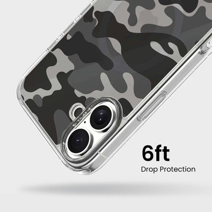 iPhone 16 Case With MagSafe - Black Camo