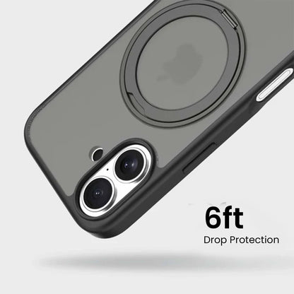 iPhone 16 Frost Case with 360 MagSafe Kickstand