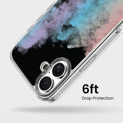 iPhone 16 Case With MagSafe - Rainbow Cloud
