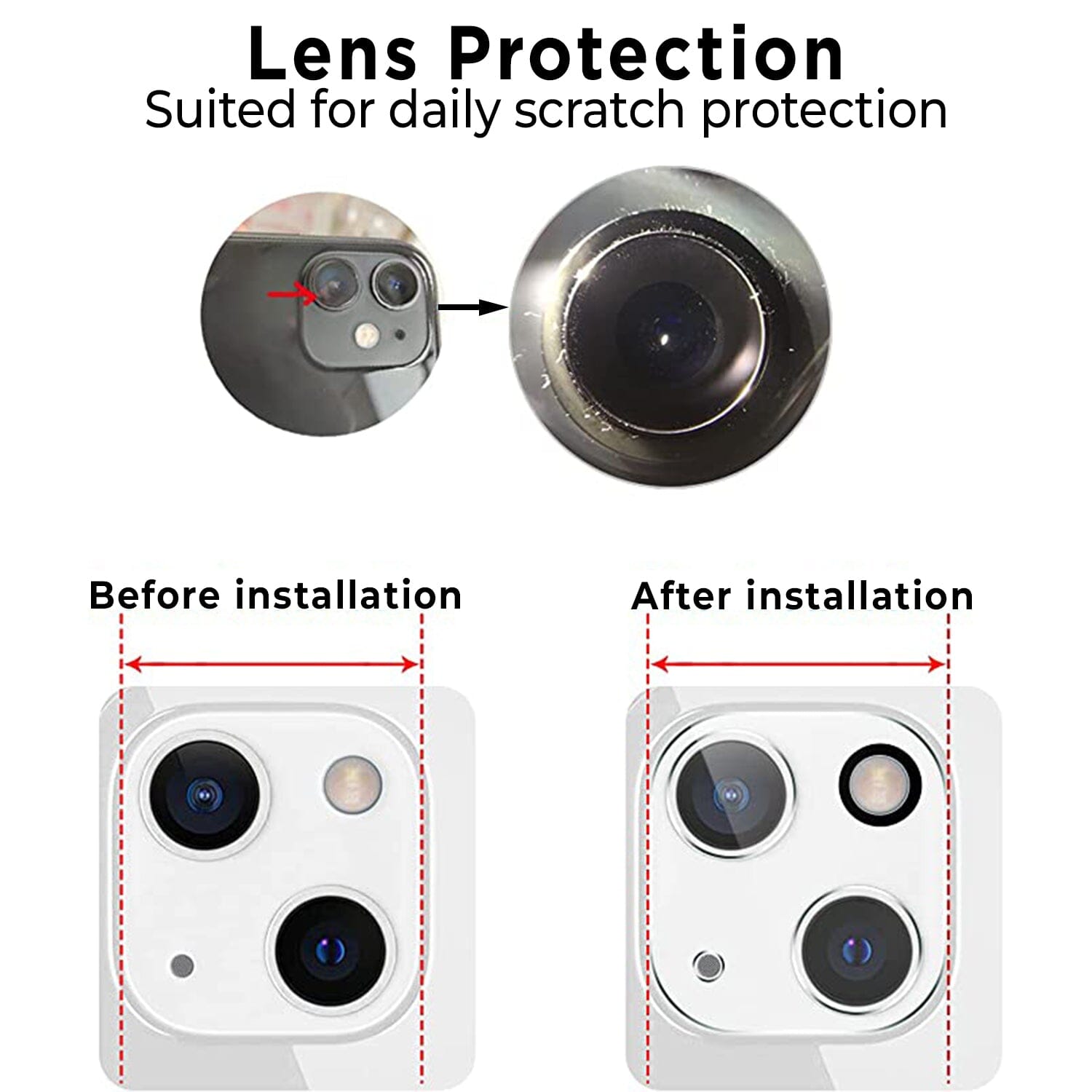 iPhone 15 Plus Camera Lens Protector - Screen Patrol