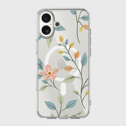 MagSafe iPhone 17 Easter Floral Clear Case