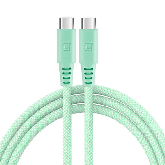 100W USB-C to USB-C Charge Cable (2M) - Pastel Green