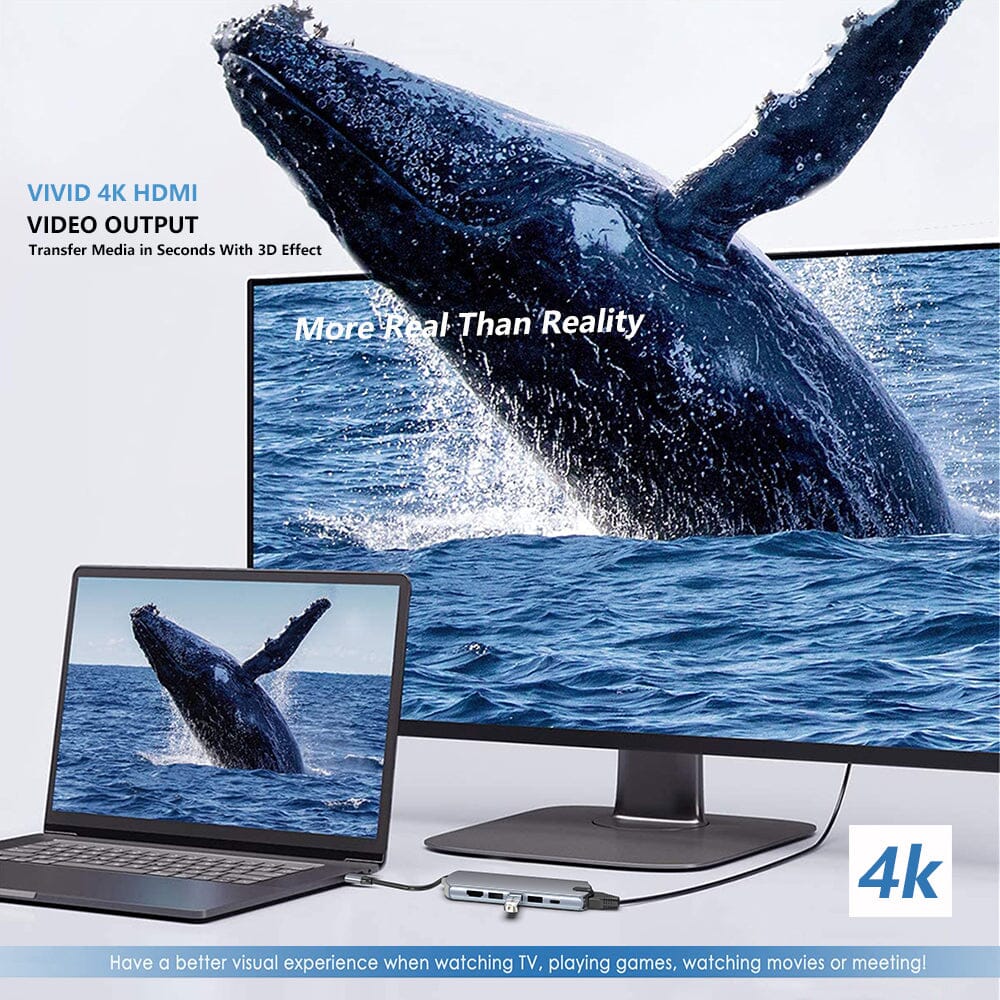 Rockstone USB-C 9-in-1 Hub