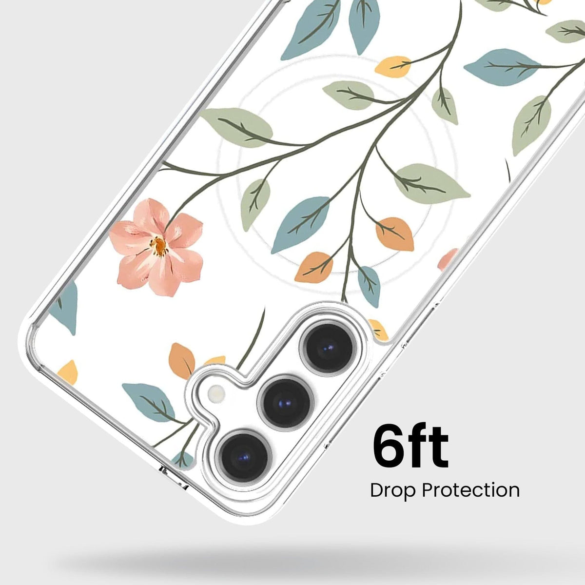 Samsung Galaxy S26 Easter Floral Clear Case