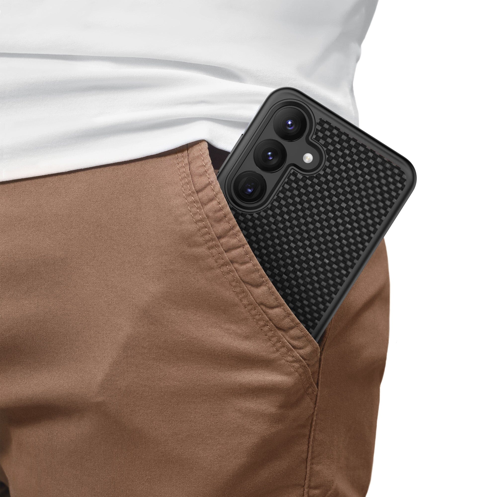 Samsung Galaxy S26 Aramid Fiber Weave Military-Grade Protective Case