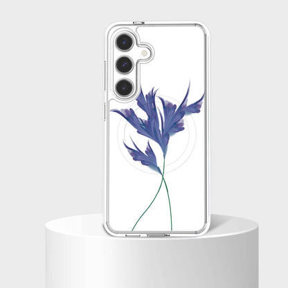 Samsung Galaxy S26 Clear Design Case - Indigo Whisper