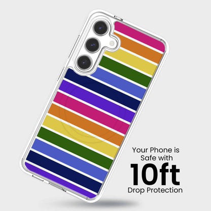 Samsung Galaxy S26 Clear Design Case - Pride