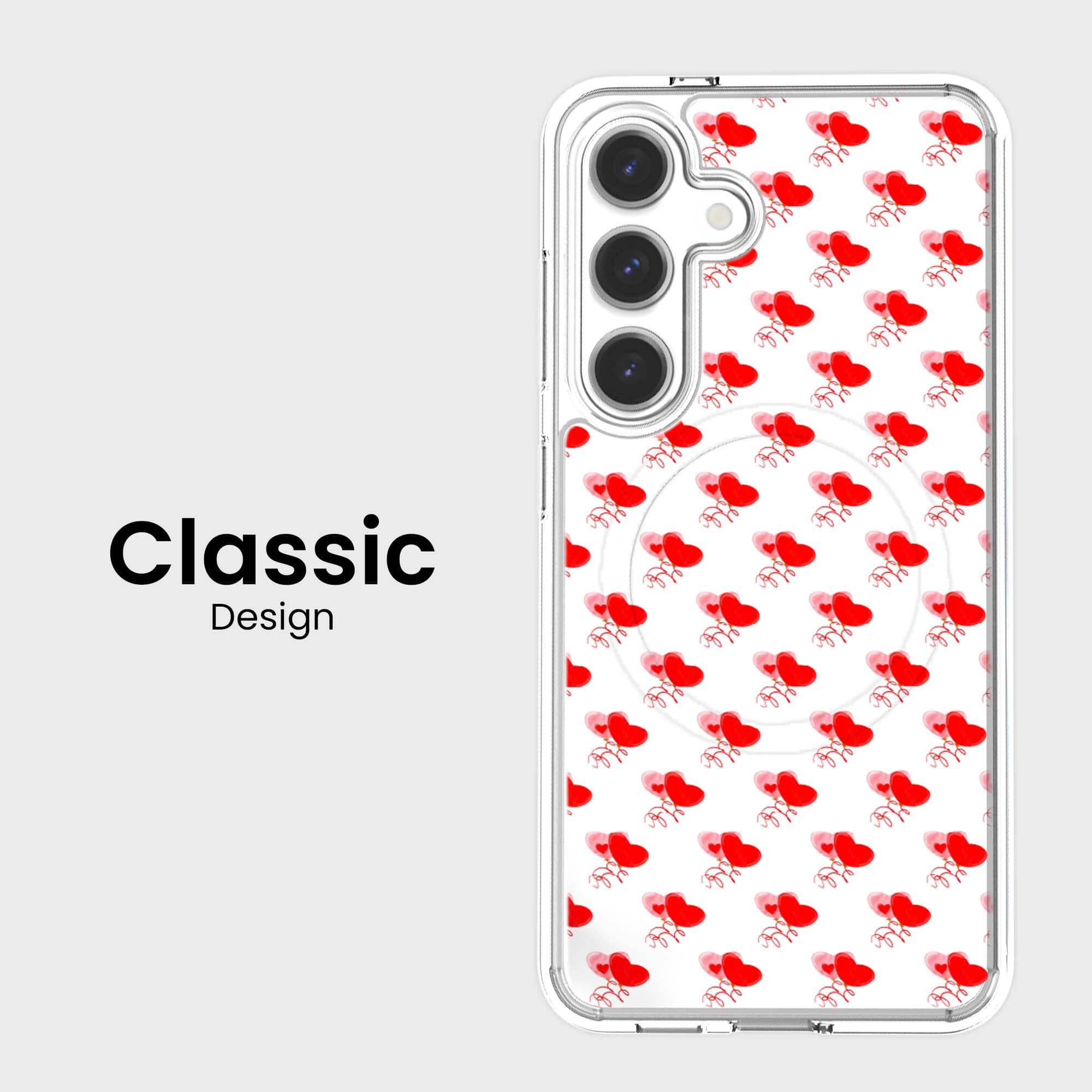 Samsung Galaxy S26 Clear Design Case - Sweetheart