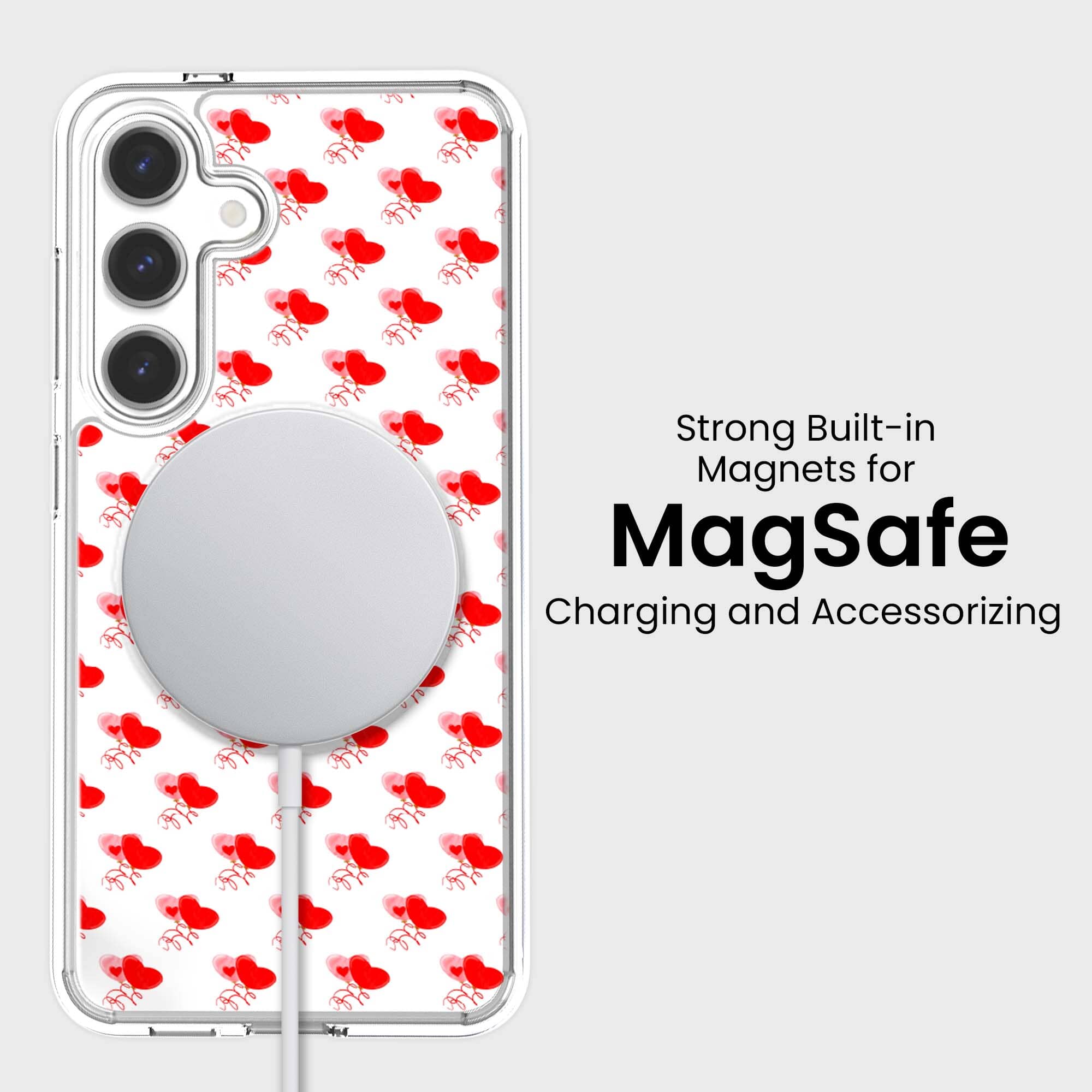 Samsung Galaxy S26 Clear Design Case - Sweetheart