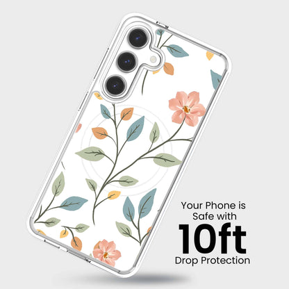 Samsung Galaxy S26 Easter Floral Clear Case
