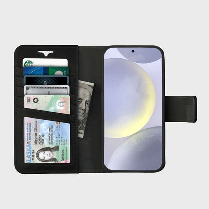 Samsung Galaxy S26 Leather Wallet Case With MagSafe | RFID Blocking + 5 Card Slots