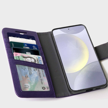 Samsung Galaxy S26 Leather Wallet Case With MagSafe | RFID Blocking + 5 Card Slots