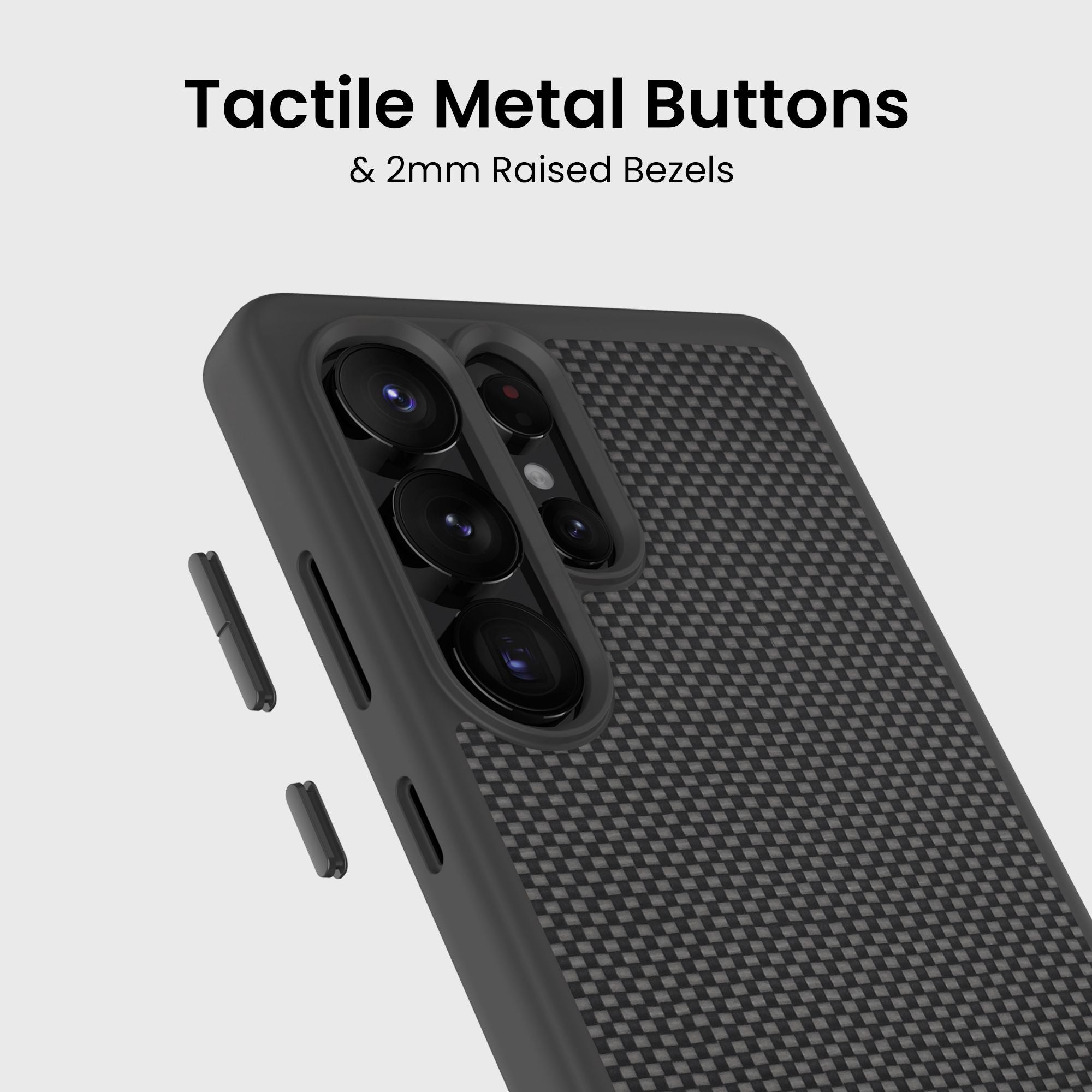 Samsung Galaxy S26 Ultra Aramid Fiber Weave Military-Grade Protective Case