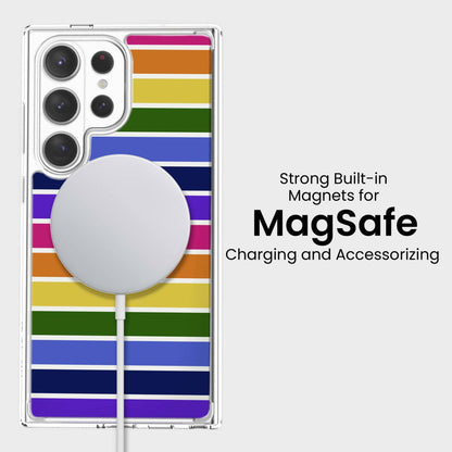 Samsung Galaxy S26 Ultra Clear Design Case - Pride