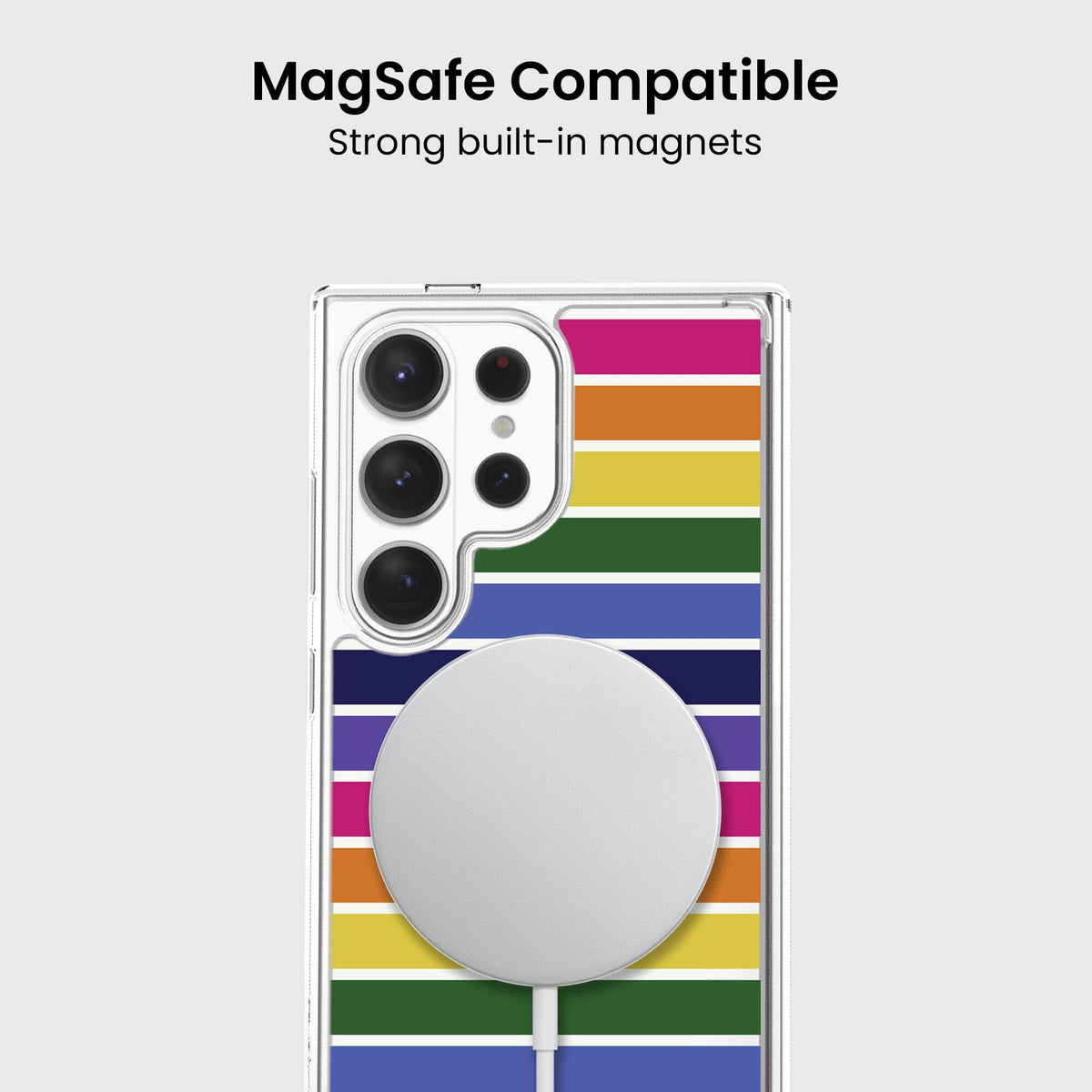 Samsung Galaxy S26 Ultra Clear Design Case - Pride