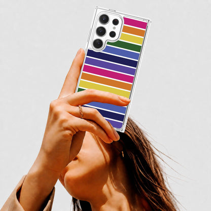 Samsung Galaxy S26 Ultra Clear Design Case - Pride
