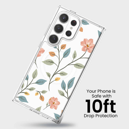 Samsung Galaxy S26 Ultra Easter Floral Clear Case