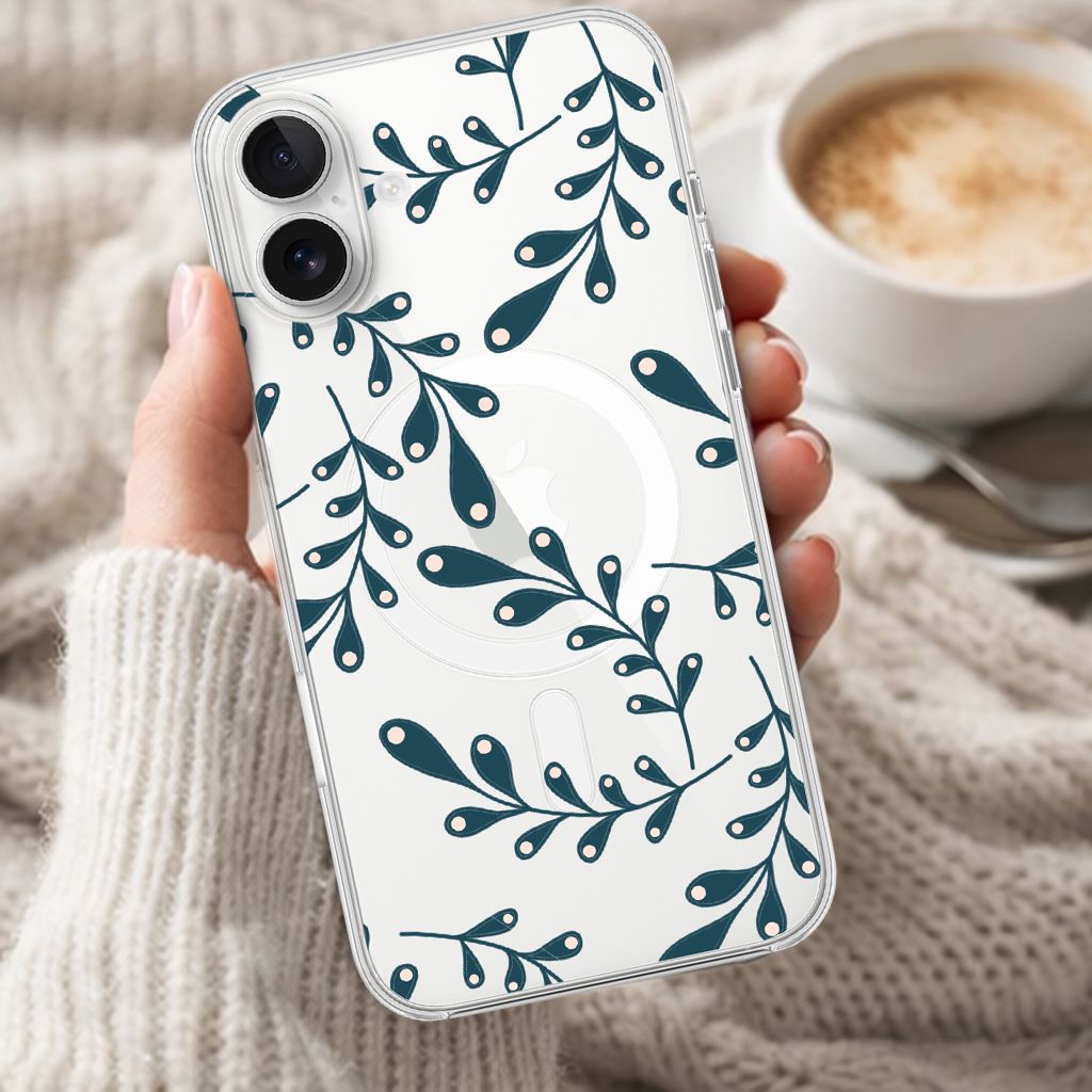 iPhone 16 Clear Case - Lullaby Design