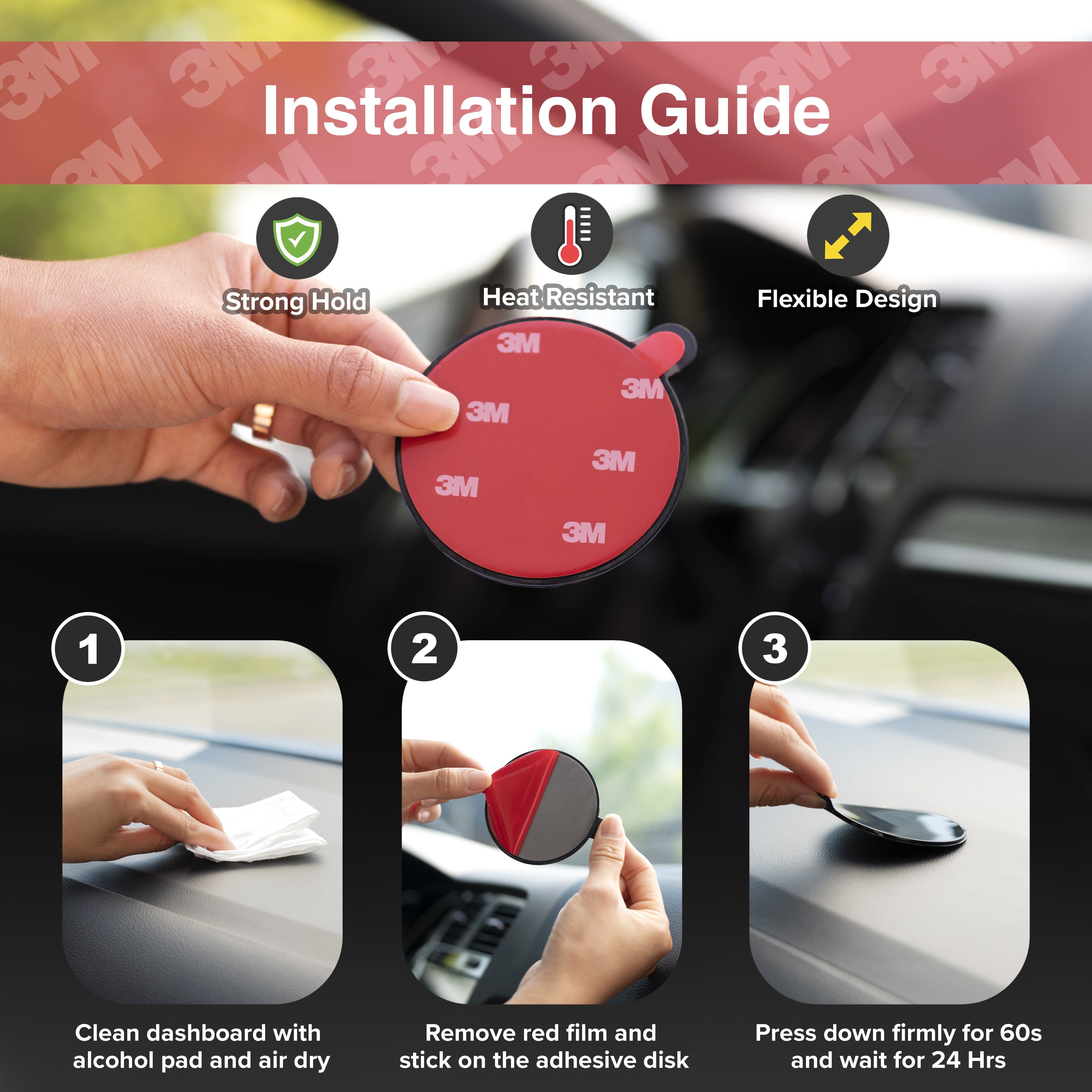 Simpl Cradle 2.0 Dash Mount