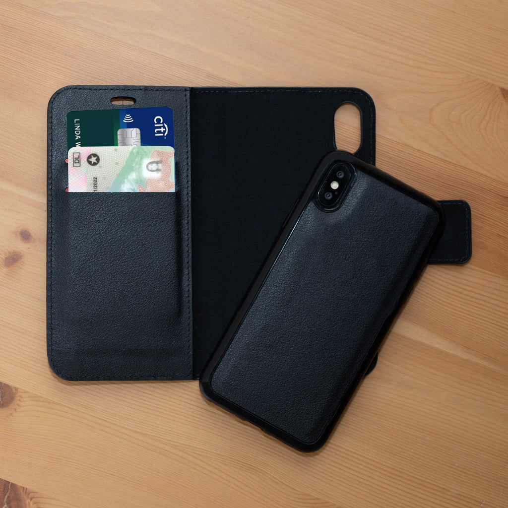 iPhone X / XS Wallet Case with Cardholder - Bond I