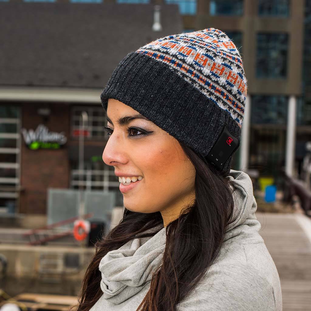 Blu Toque Dual Layered Bluetooth Beanie - Northbound | Caseco Inc. (Side-Beanie)